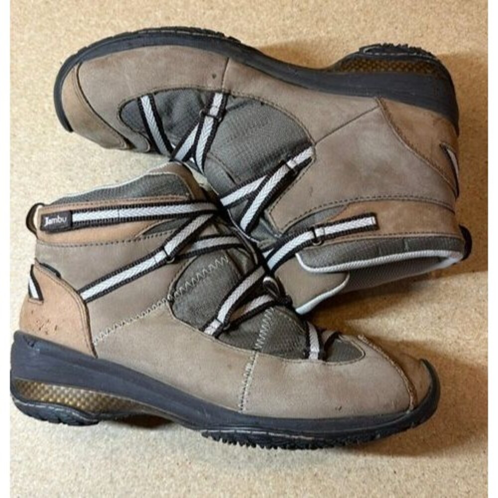 JBU by Jambu Hiking/Trail Boots Storm Waterproof Womens 7.5M Taupe Gray